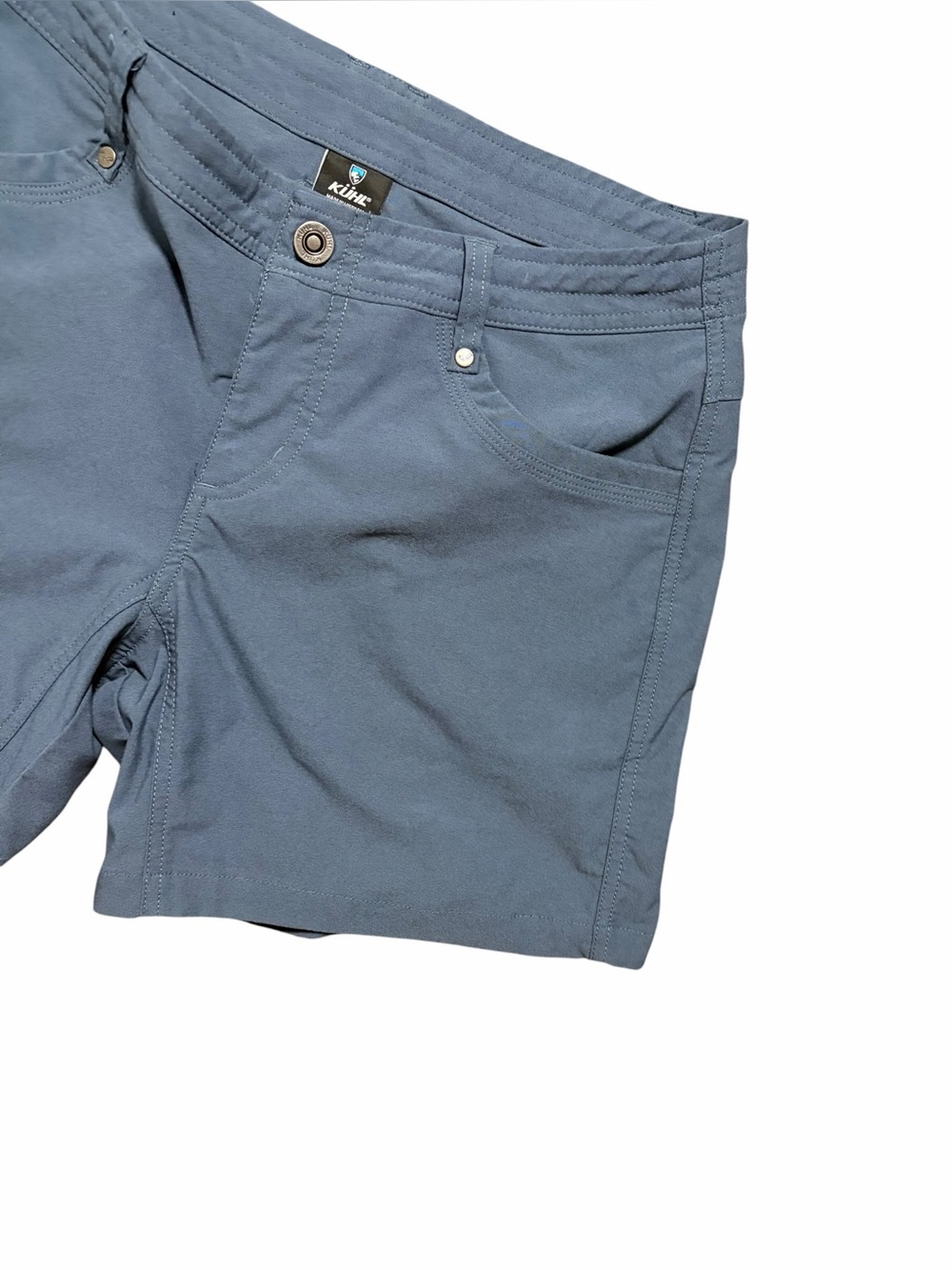Kuhl Trekr 5.5” Blue Ladies Short Size 8 - Picture 3 of 5